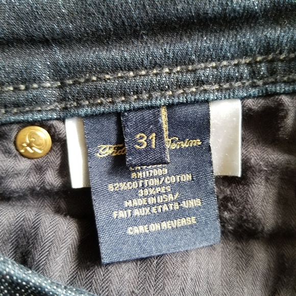 Fidelity slick jeans in Viper Rinse - Picture 5 of 9